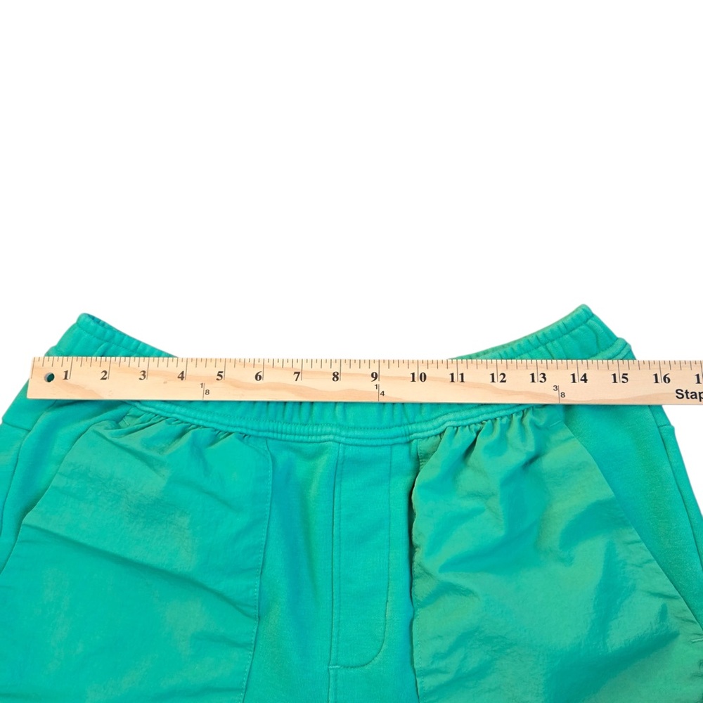 Fielder Bonobos Jogger French Terry Mixed Media Pants Men's Bright Green Pants S - Picture 9 of 11